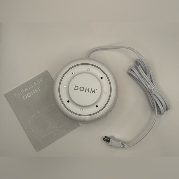 NEW Yogasleep Dohm (White/Gray) The Original White Noise Machine, Sleep Aid - Picture 2 of 8